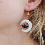 Boucles d'oreilles Moonlight Bat grand modèle